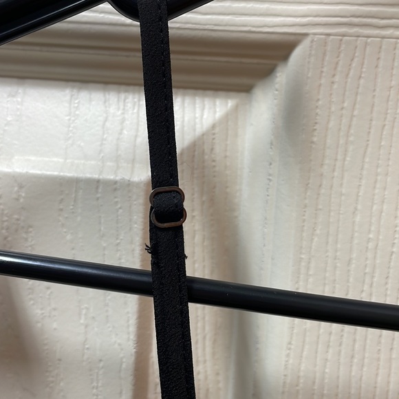 Banana Republic Grey/Black Cami Fold over top - Picture 7 of 7